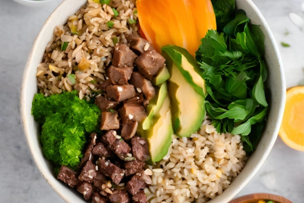 Lamb & Brown Rice Vitality Bowl